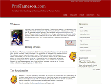 Tablet Screenshot of profjameson.com